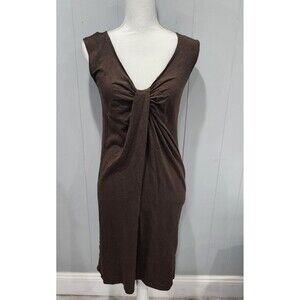 Ann Taylor LOFT Women Dress Brown Small EUC